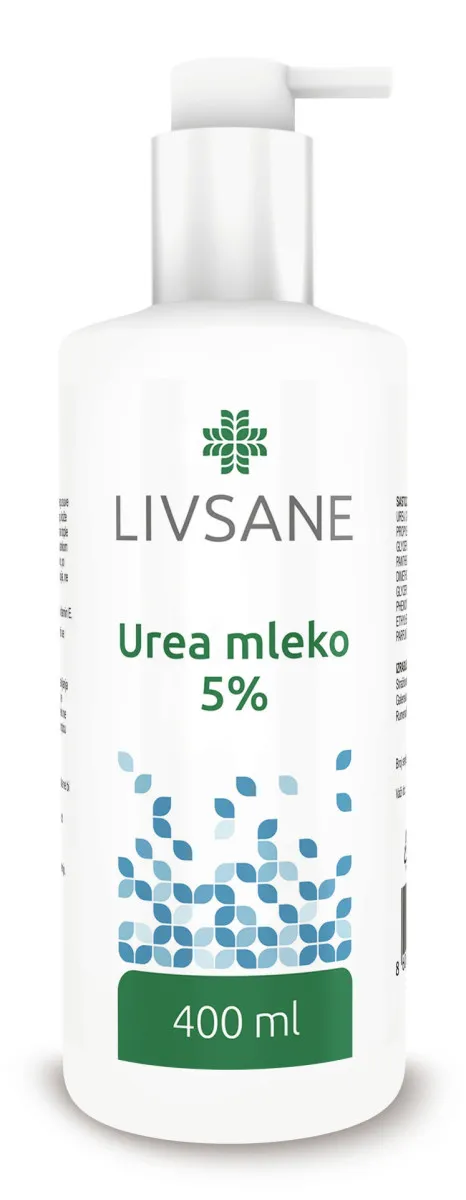 LIVSANE Urea mleko 5% 400 ml