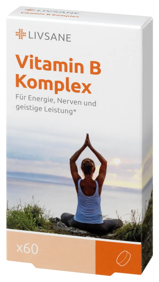 LIVSANE Vitamin B kompleks, 60 komada