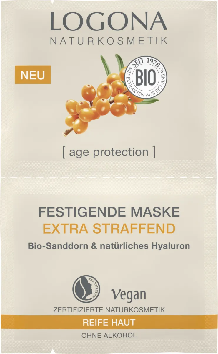 Logona Age Protection Maska za lice, 15 ml