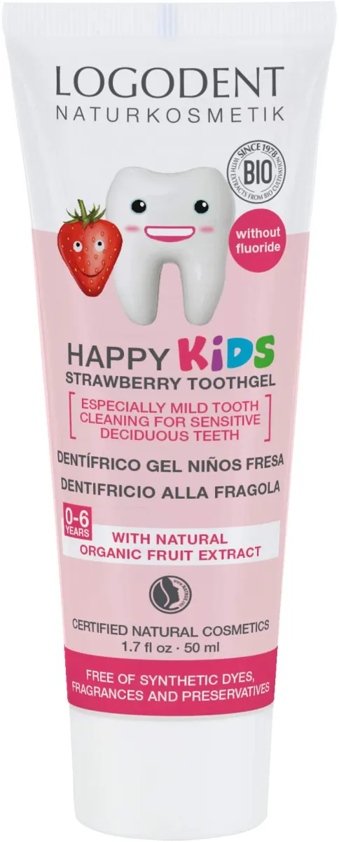 Logona pasta Happy kids jagoda 50 ml