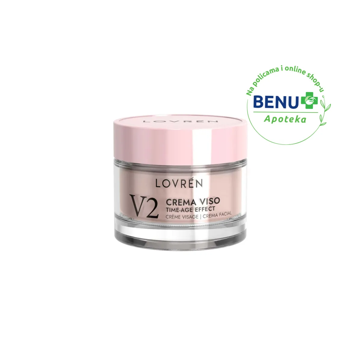 Lovren V2 Time Age Krema za lice sa antiage efektom, 30 ml