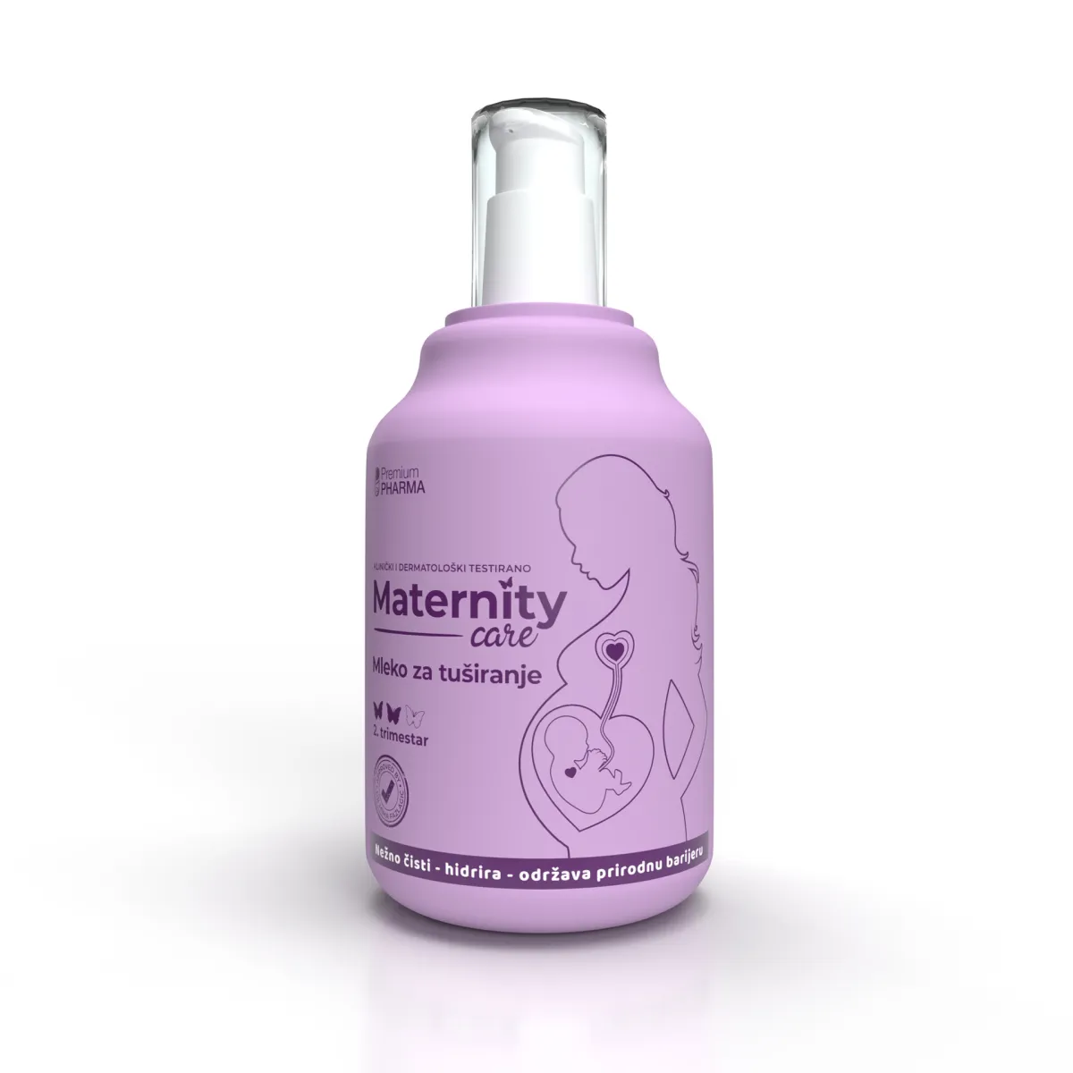 Maternity care Mleko za tuširanje 2. trimestar, 350 ml