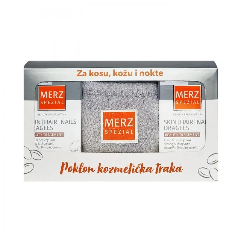 Merz Spezial Dražeje, 2 x 60 komada + Kozmetička traka GRATIS