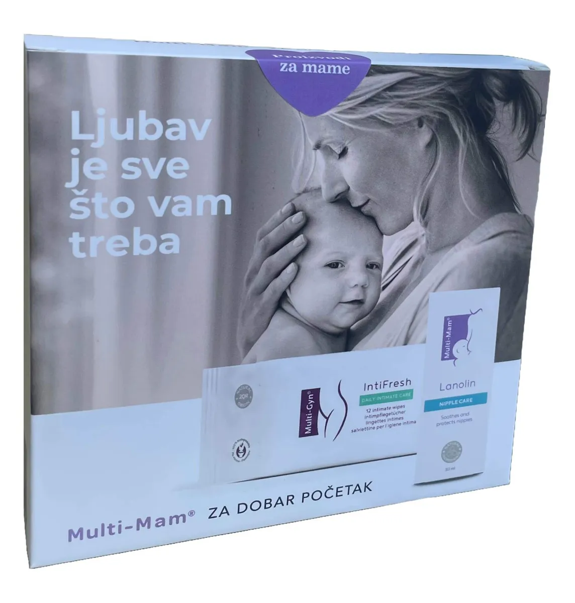 Multi-Mam Lanolin, 30 ml + IntiFresh Maramice GRATIS