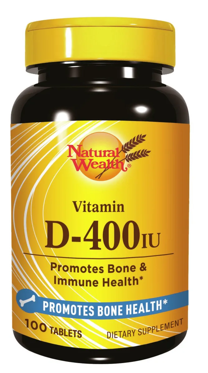 Natural Wealth Vitamin D 400 IJ 100 tableta