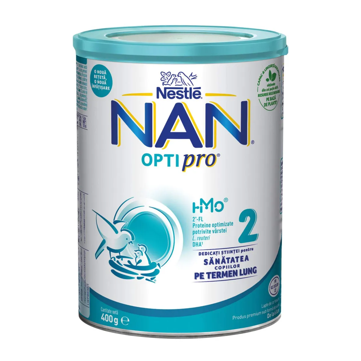 Nestlé NAN® Optipro 2, od 6 meseci do jedne godine, prelazno mleko za odоjčad , limenka, 400 g