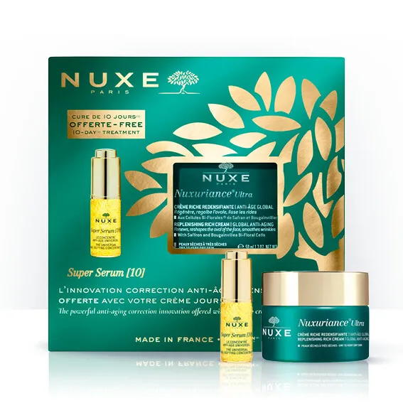 Nuxe Set Nuxuriance Ultra Bogata regenerativna anti-age krema + mini Super serum 10 GRATIS