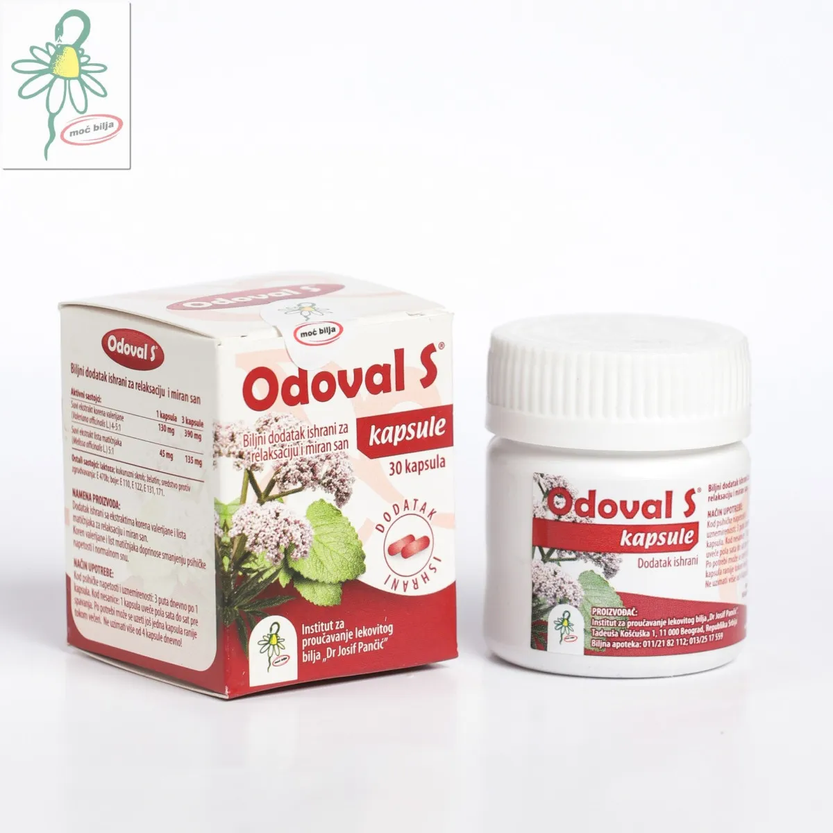 Odoval S, 30 kapsula