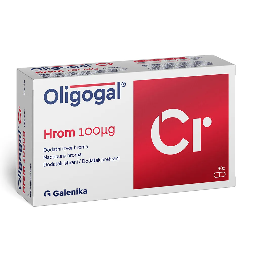 Oligogal Cr 0,1 mg 30 kapsula