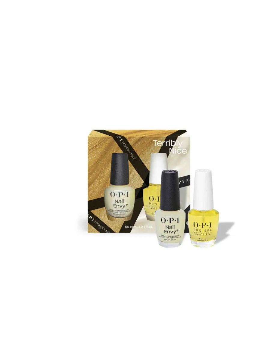 OPI Holiday 23 Treatment Power Duo Ojačivač, 15 ml + Ulje za zanoktice, 15 ml