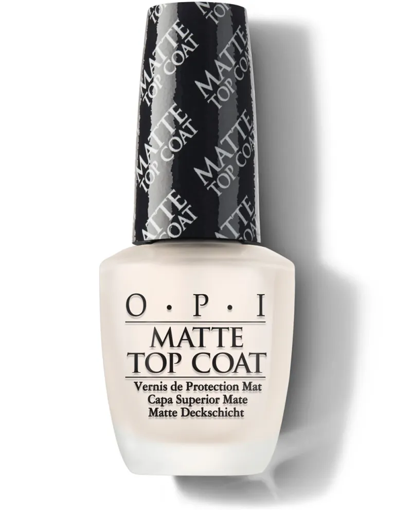 OPI Matte Top Coat, 15 ml