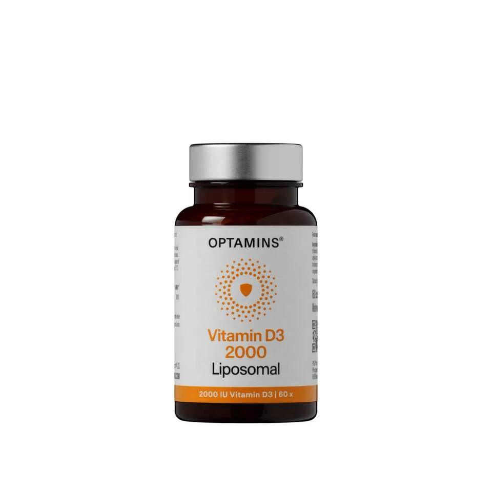 OPTAMINS Vitamin D3 2000 lipozomalni, 60 kapsula