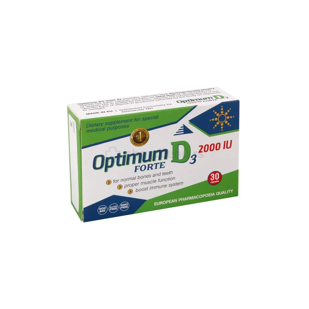 Optimum D3 Forte 30 kapsula