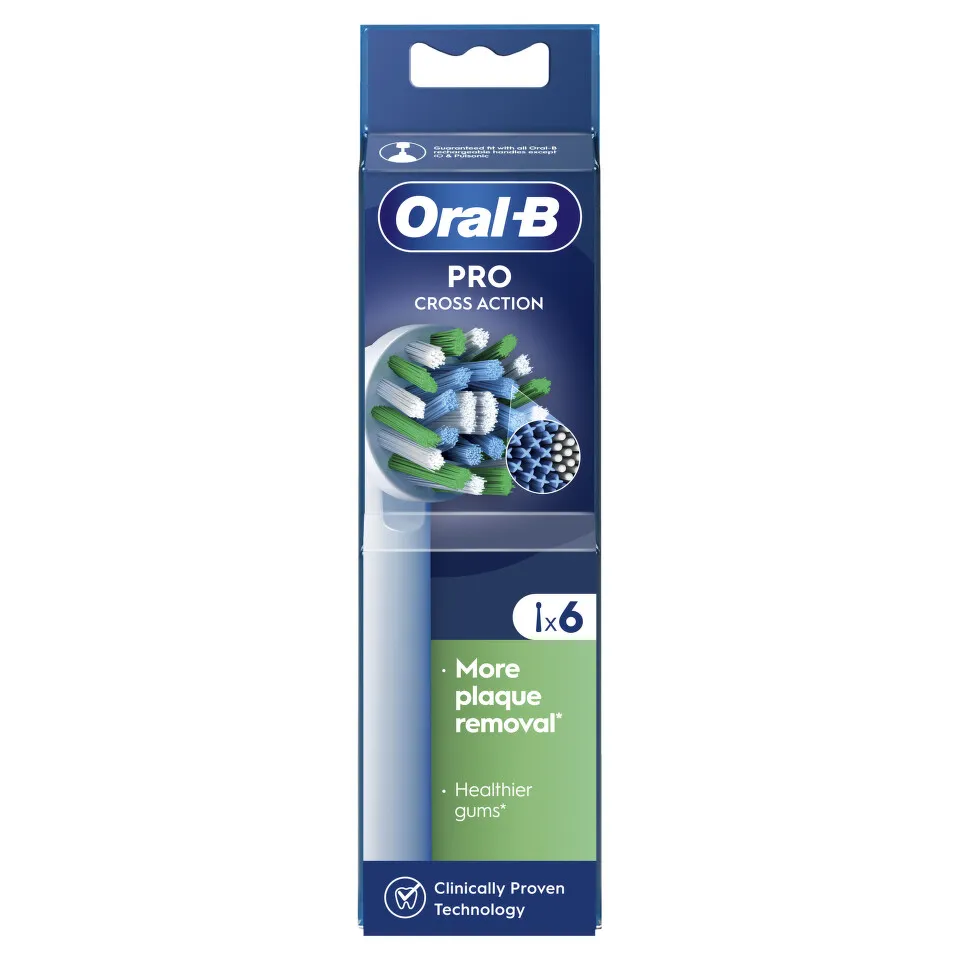 Oral-B Cross Action nastavci, 6 komada