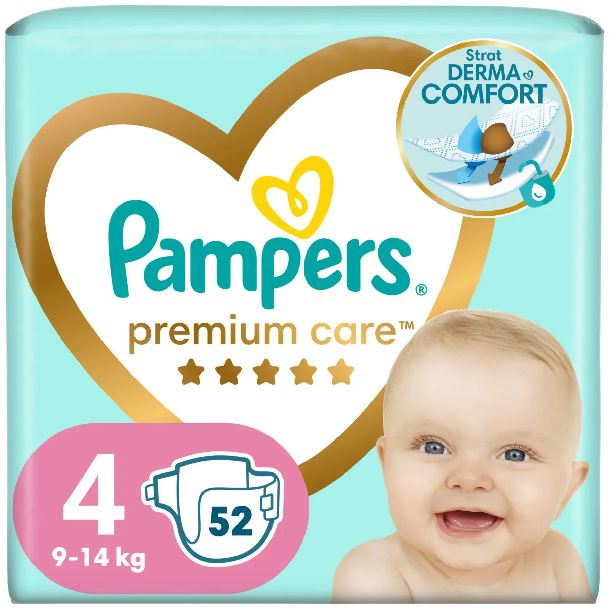 Pampers pelene Premium VP 4 52 komada