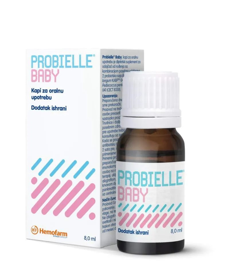 Probielle Baby oralne kapi, 8 ml