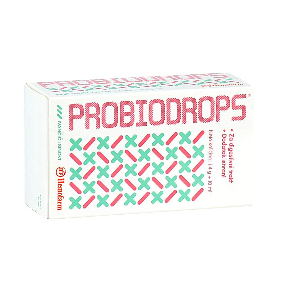 Probiodrops 1,4 g prašak + 10 ml ulja
