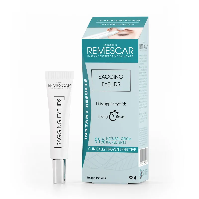 Remescar Krema protiv spuštenih kapaka, 8 ml