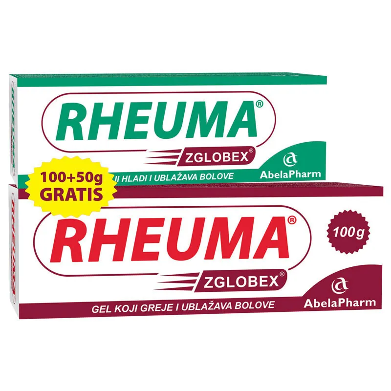 RHEUMA Zglobex®gel  (100g crveni + 50g zeleni)