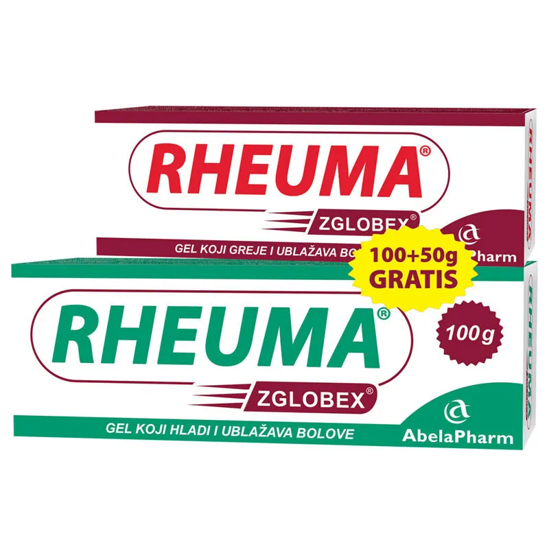 RHEUMA Zglobex®gel  (100g zeleni + 50g crveni)