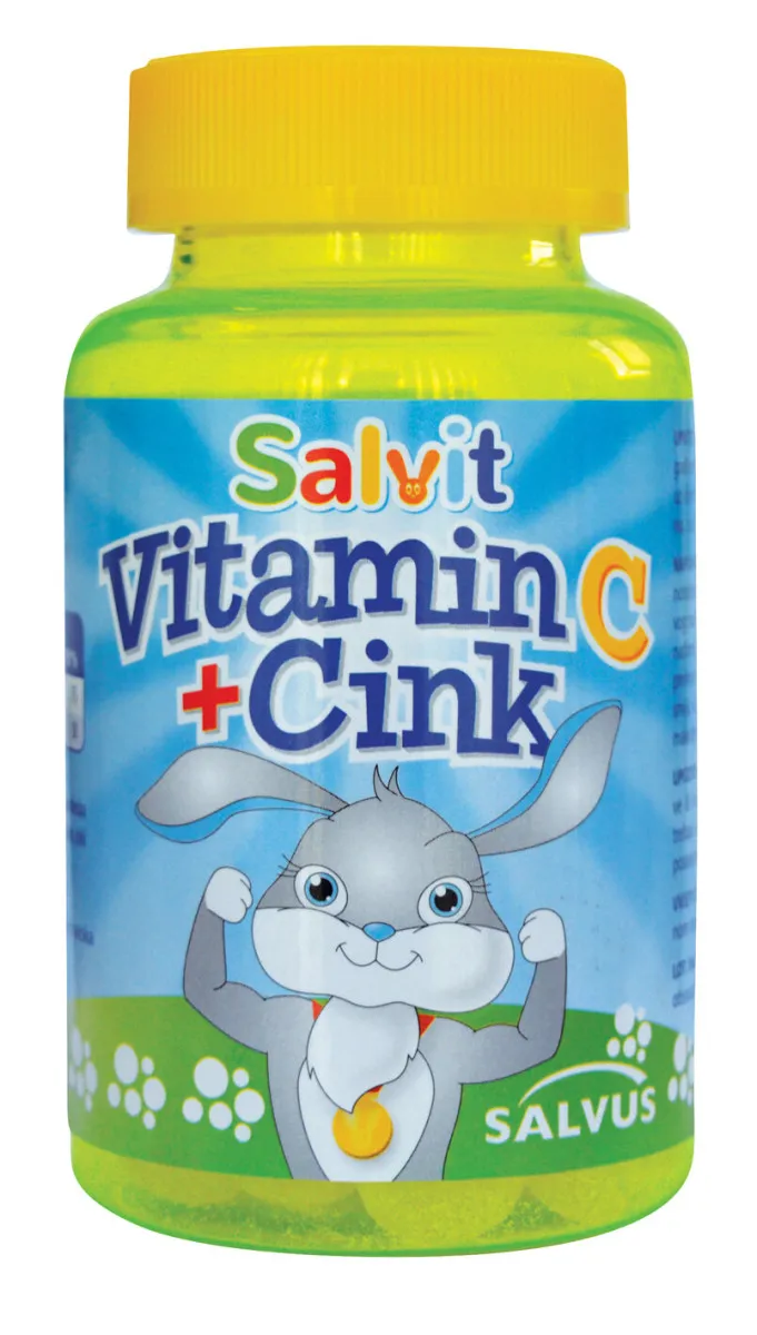 Salvit Bombone Vitamin C+Cink 60 bombona