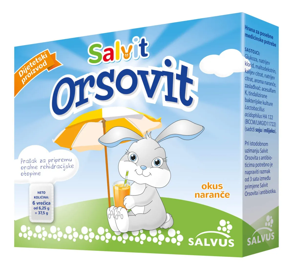 Salvit Orsovit prašak 6 kesica