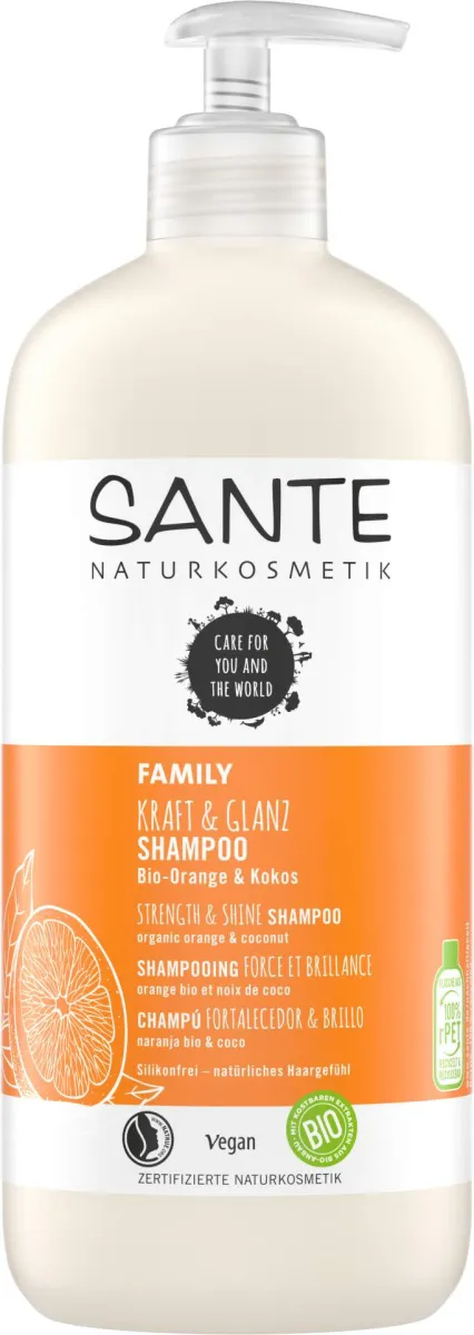 Sante Family šampon pomorandža i kokos 500 ml
