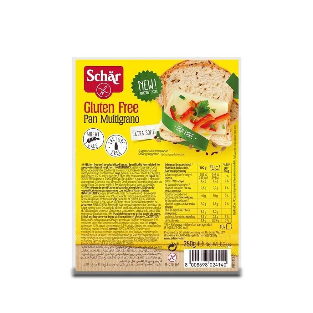 Schar Pan Multigrano hleb 250g