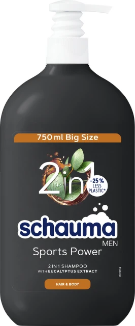 Schauma šampon za kosu Men Sports 750 ml