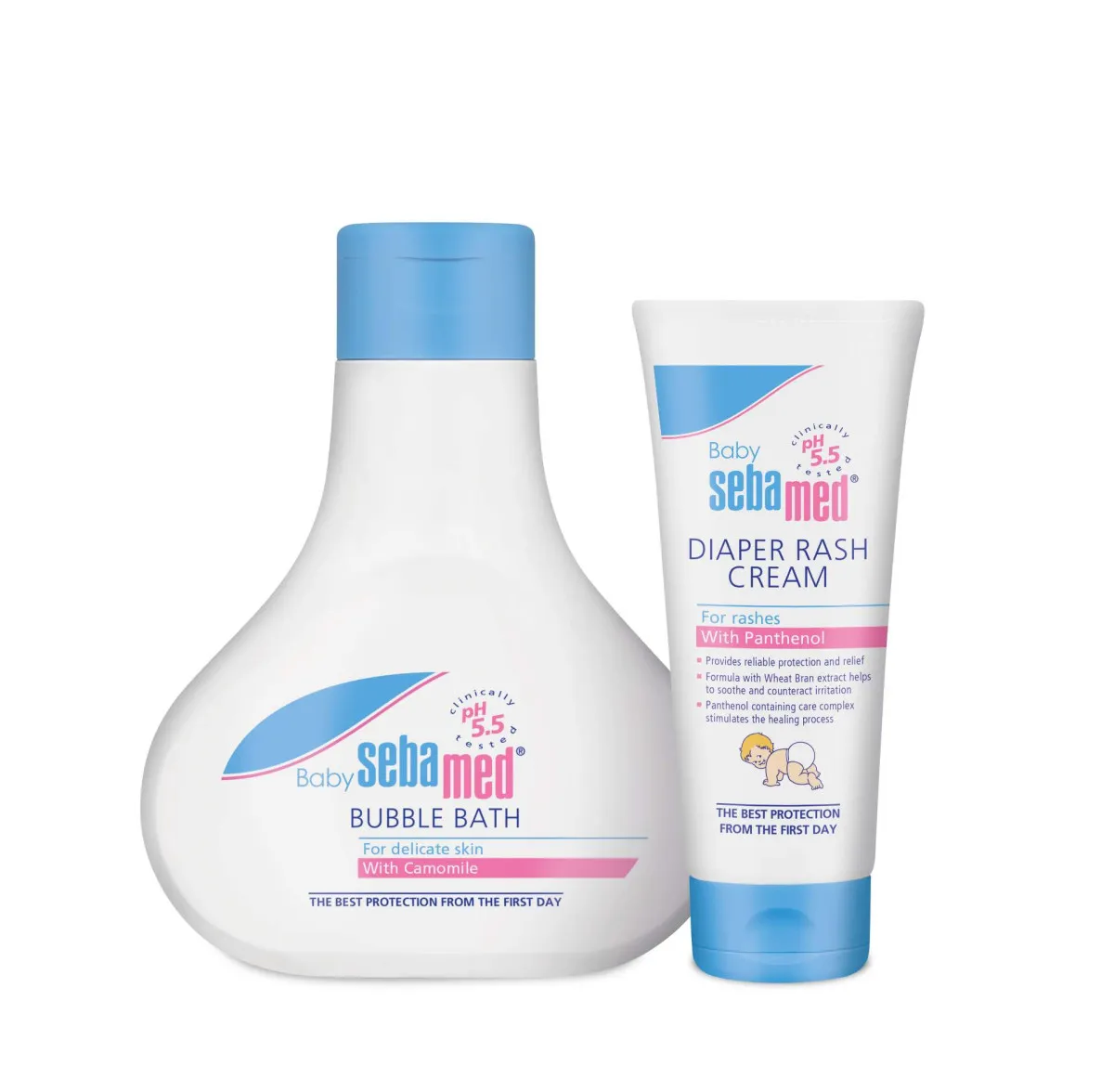 Sebamed Baby penušava kupka 200ml + Krema protiv ojeda i osipa 50ml gratis