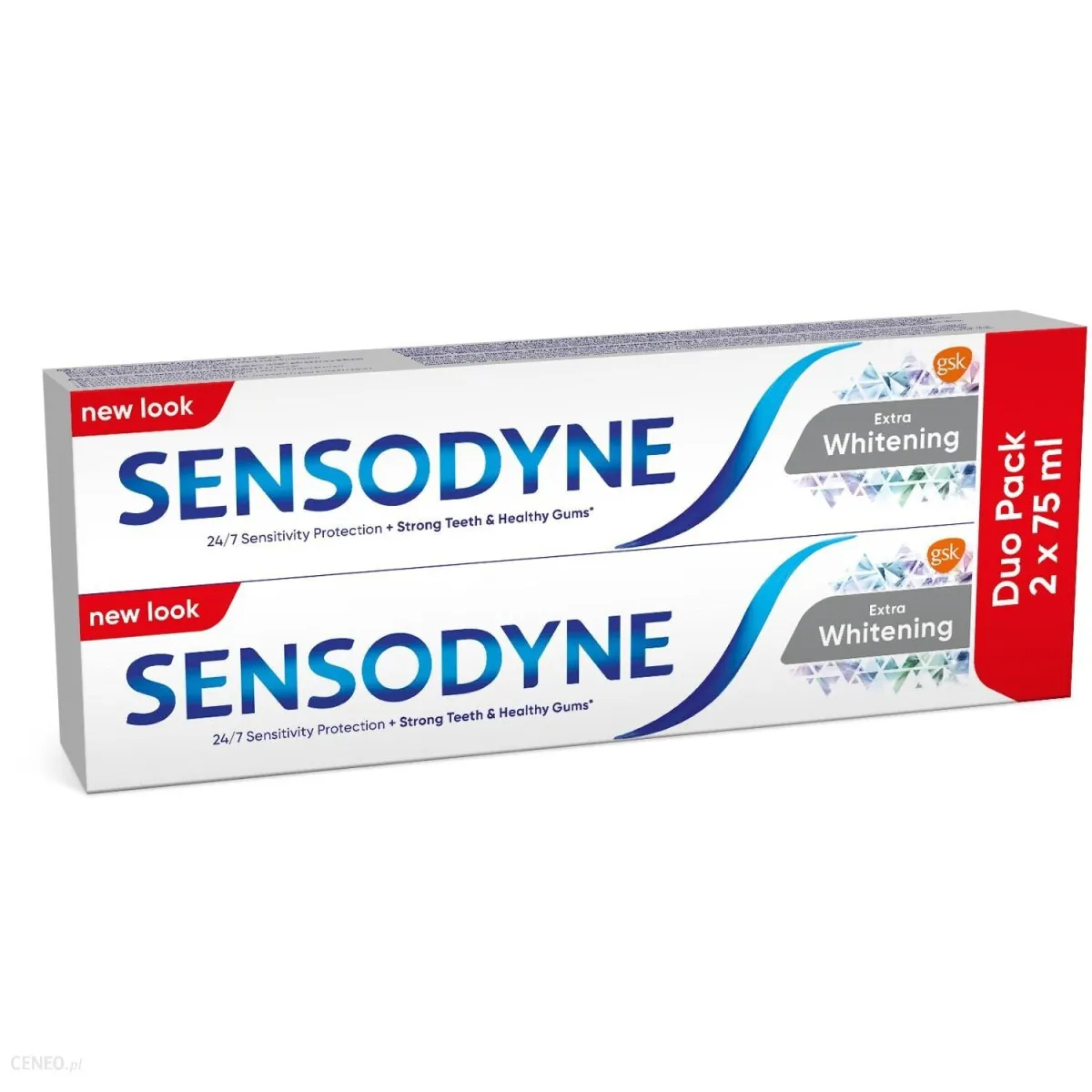 Sensodyne pasta Extra Whitening 75ml duo pack