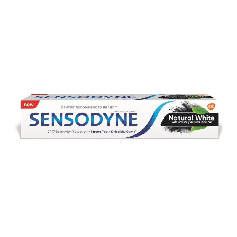 Sensodyne  Whitening and Charchoal pasta za zube, 75 ml