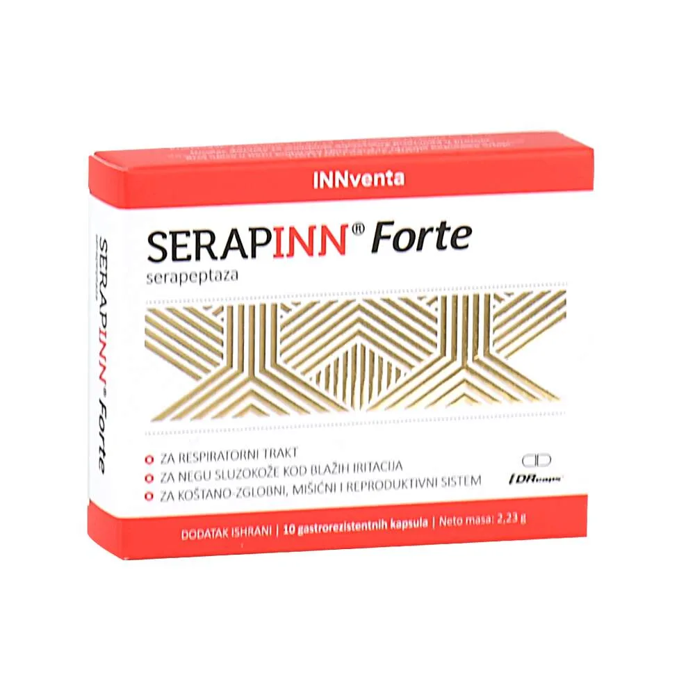 Serapinn forte 10 kapsula