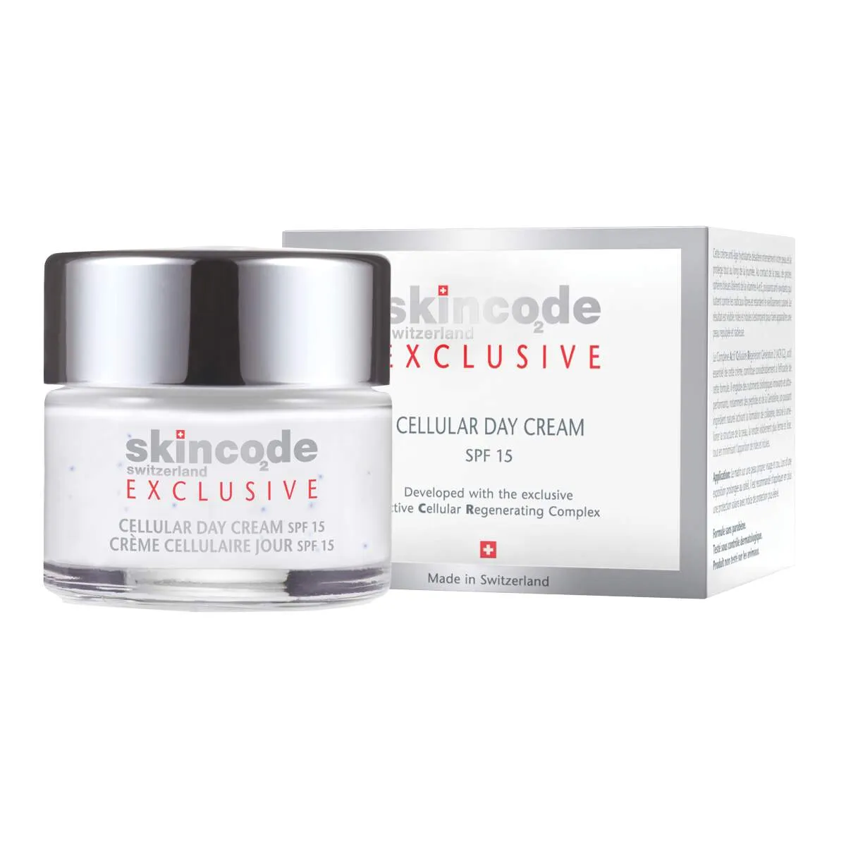 Skincode Exclusive cellular dnevna krema SPF 15 50 ml