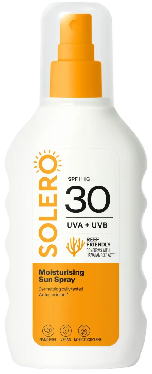 SOLERO Hidratantni sprej za zaštitu od sunca SPF 30, 200 ml