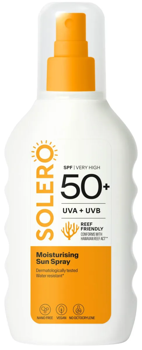 SOLERO Hidratantni sprej za zaštitu od sunca SPF 50+, 200 ml