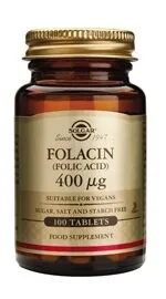 Solgar Folacin 400 µg, 100 tableta