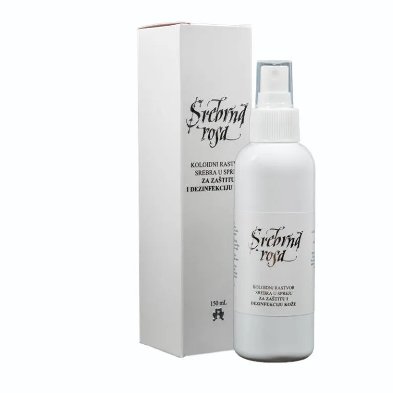 Srebrna Rosa za čiste ruke i zdravu kožu 150 ml