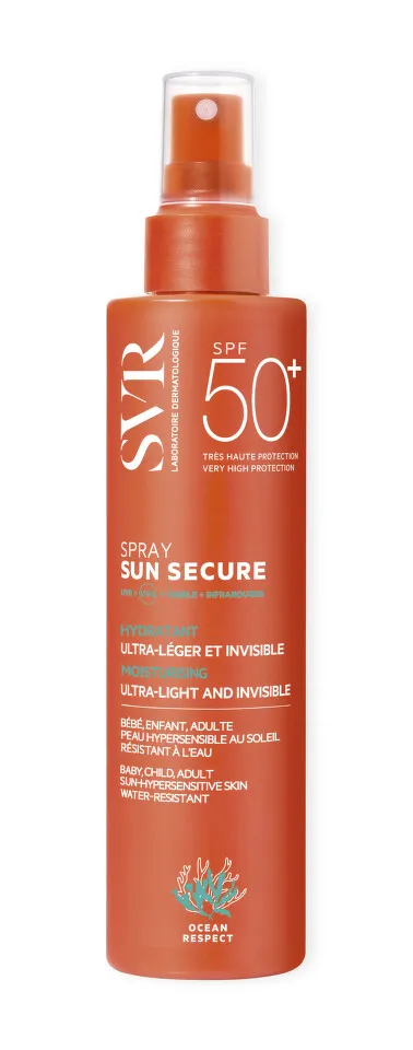 SVR Sun Secure Ultra-lagani sprej SPF 50+, 200 ml