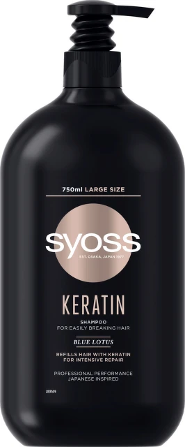 Syoss šampon za kosu Intense Keratin Deep Caring, 750 ml