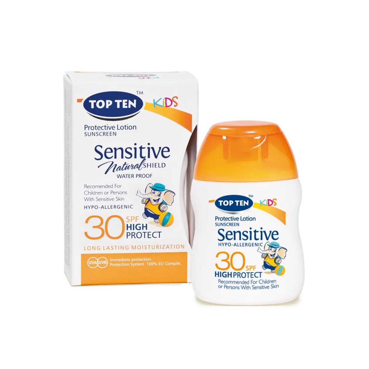 Top Ten Kids Sensitive Losion Mini SPF 30 50 ml