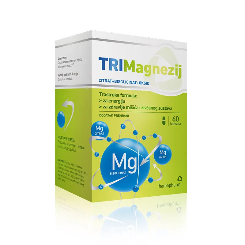 TriMagnezijum, 60 kapsula