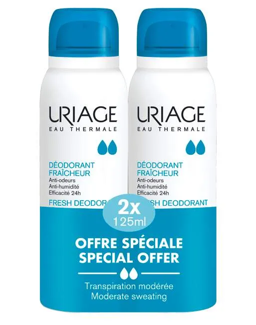 Uriage Dezodorans, 2x125 ml Specijalna ponuda