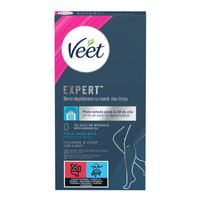 Veet Expert trake za noge, 20 komada