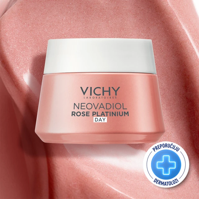 Vichy Neovadiol Rose Platinum Ružičasta dnevna krema za učvršćivanje i revitalizaciju kože, 50 ml