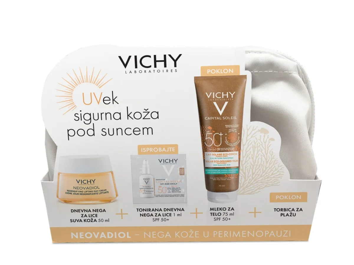 Vichy Neovadiol Summer promo set - Nega suve kože u perimenopauzi