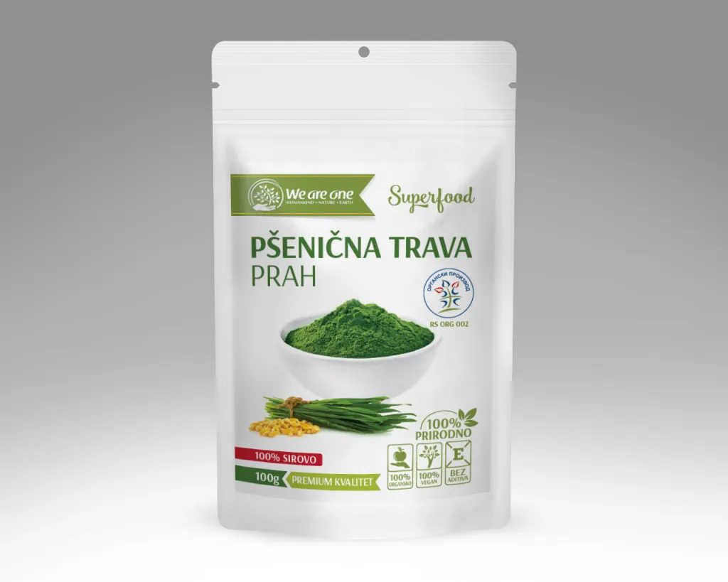 Wao Pšenična trava organska 100g