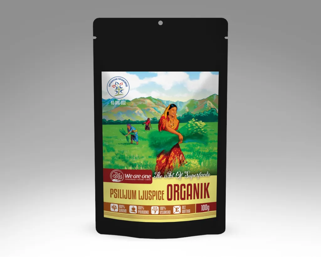 Wao Psilijum ljuspice organska 100g