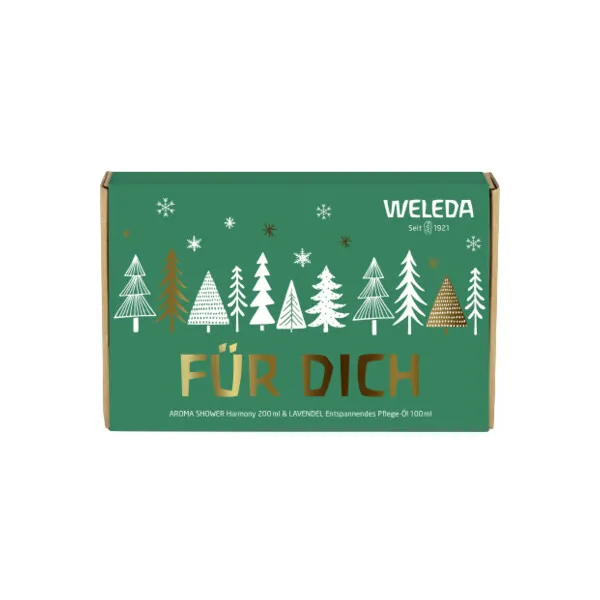 Weleda Set Harmony 2021,  Ulje za telo od Lavande 100 ml + Harmony gel za tuširanje GRATIS