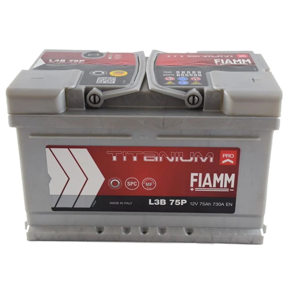 FIAMM Akumulator 12V 75Ah 730A TITANIUM PRO 40 desno+